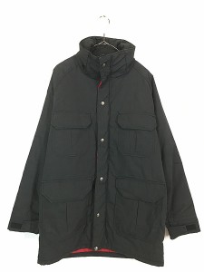 古着 80s WoolRich 防寒 パデット ハイネック アウトドア マウンテン ジャケット マウンパ XL位