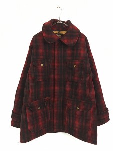 古着 50s WoolRich 名作 503 バッファロー チェック ヘビー ウール マッキーノ ハンティング ジャケット 42位