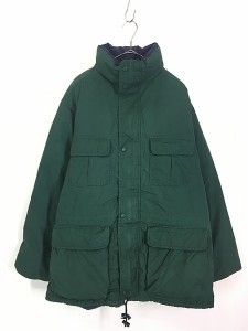 古着 90s Eddie Bauer 名作 「Ridge Line」 ボリューム グース ダウン コート ジャケット L 古着