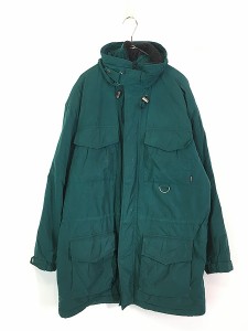 古着 90s LL Bean 3way ボア アタッチメント PRIMALOFT パデッド ナイロン マウンテン コート パーカー M TALL