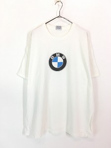 古着 00s USA製 BMW 自動車 企業 ロゴ Tシャツ XL 古着