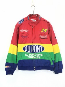 古着 90s Chase 「Jeff Gordon」 ドライバー 企業 刺しゅう レーシング ジャケット M 古着