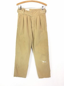 イギリス軍　グルカパンツ　1960s  実物　ベージュ イギリス軍グルカパンツ1960s 実物ベージュ