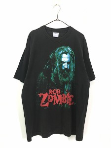 古着 00s Rob Zombie 「The Sinister Urge」 ツアー ヘヴィ メタル ロック バンド Tシャツ XL