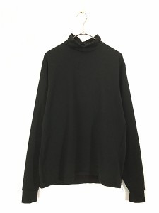 古着 00s 米軍 US NAVY 「Jersey Mock Turtleneck」 ミリタリー モック タートルネック ジャージ トップス カットソー M