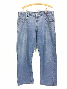 古着 00s Levi's Silver Tab 560-0836 ブルー デニム バギー パンツ ジーンズ W38 L29