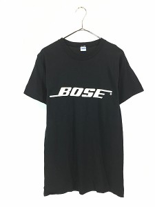 Deadstock!! 古着 80s USA製 Champion 「BOSE」 フロッキー スピーカー ミュージック Tシャツ M