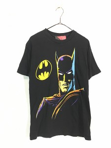 古着 80s USA製 BATMAN バットマン アメコミ ヒーロー Tシャツ M 古着