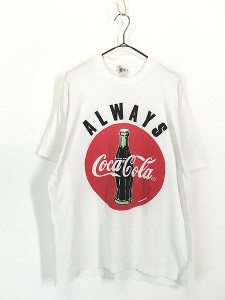 古着 90s Coca-Cola コーラ 企業 Tシャツ XL 古着