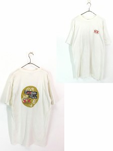 古着 90s Dos Equis ドスエキス ビール 企業 グラフィック アート Tシャツ XL 古着