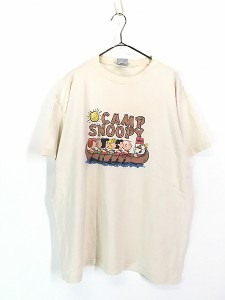 古着 00s Snoopy スヌーピー ボート キャラクター Tシャツ XL 古着