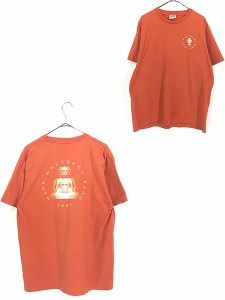 古着 00s USA製 Dave Matthews Band 大仏 アート オルタナ ロック バンド Tシャツ L