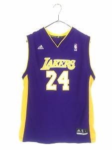 古着 adidas NBA Los Angeles Lakers レイカーズ No24 「BRYANT」 タンクトップ L 古着