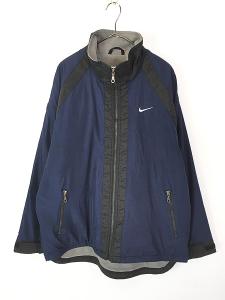 90‘s OLD NIKE 2tone ナイロンジャケット 銀タグ　M グリーン 90's OLD NIKE 2tone ナイロンジャケット 銀タグ M グリーン