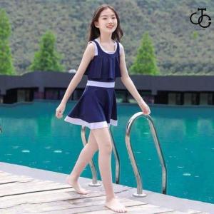 キッズ 水着 女の子 ワンピース 150 160 170 韓国 子供 みずぎ ガールズ ジュニア スカート 子ども用 水着 ファッション 小学生 中学生 