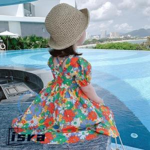 ワンピース キッズ 子供服 女の子 夏 キッズワンピース 半袖ワンピース 花柄 子供ドレス ジュニア 子ども お姫様 おしゃれ