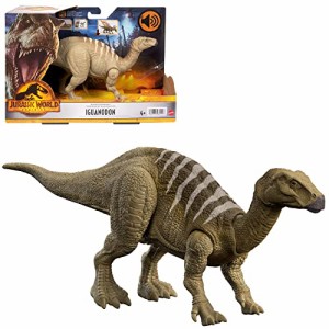 マテル ジュラシックワールド(JURASSIC WORLD) 新たなる支配者 アクションフィギュア ほえる！イグアノドン 全長：約29.4?p 4才〜 HDX41