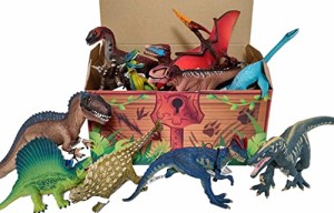 シュライヒ 恐竜 フィギュア 8点 セット 詰め合わせ Dinosaurs ダイナソー schleich 宝箱 誕生日 プレゼント クリスマス イベント（ぴき