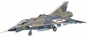 ハセガワ 1/48 スウェーデン空軍 J35F/J ドラケン プラモデル PT41