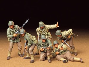 タミヤ 1/35 ミリタリーミニチュアシリーズ No.192 アメリカ陸軍 歩兵 攻撃セット プラモデル 35192