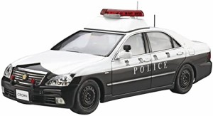 青島文化教材社 1/24 ザ・パトロールカーシリーズ No.7 トヨタ GRS180 クラウン パトロールカー 警ら用 2005 プラモデル