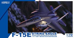 グレートウォールホビー 1/72 F-15E ストライクイーグル 空対地ウエポン装備 プラモデル L7209 成型色