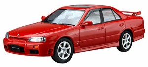 青島文化教材社 1/24 ザ・モデルカーシリーズ No.98 ニッサン ER34 スカイライン25GT-X ターボ 1998 プラモデル