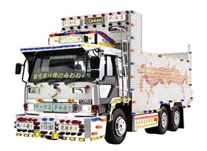 青島文化教材社 1/32 バリューデコトラシリーズ SP くにえ慕情(深箱ダンプ) プラモデル