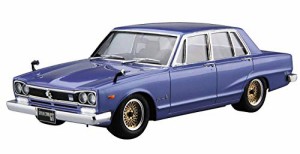 青島文化教材社 1/24 ザ・モデルカーシリーズ No.46 ニッサン GC10 スカイライン 2000GT 1971 プラモデル