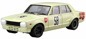 青島文化教材社 1/24 ザ・モデルカーシリーズ No.70 ニッサン PGC10 スカイライン 2000GT-R JAFグランプリ 1970年式 プラモデル