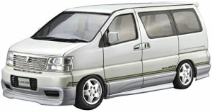 青島文化教材社 1/24 ザ・モデルカーシリーズ No.123 ニッサン E50 エルグランド 1999 プラモデル