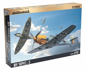 エデュアルド 1/72 プロフィパック ドイツ空軍 Bf109E-3 プラモデル EDU7032