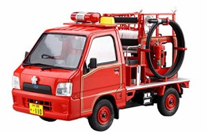 青島文化教材社 1/24 ザ・モデルカーシリーズ No.50 スバル TT2 サンバー消防車 スバル大泉工場パッケージ 2008 プラモデル