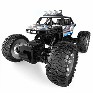 DEERC ラジコンカー こども向け オフロード 4WD RCカー 1/16 操作時間90分 リモコンカー おもちゃ クリスマスプレゼント 子供 男の子 小