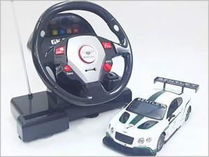 GK◇ベントレーコンチネンタルGT3◇正規認証車ハンドルステアリングコントローラー1/24ラジコンカー/オートモービルパリコンセプトモデル