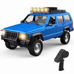 DEERC ラジコン クローラー ホビー ラジコンカー オフロード Jeep ジープ 改造やカスタム可能 1/12スケール 四輪駆動 超リアル 操作時間8