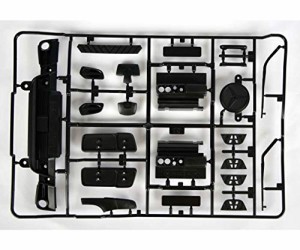 タミヤ ミニ四駆特別企画商品 ハード大径ローハイトタイヤ & カーボン強化6本スポークホイール 95371