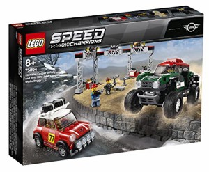 レゴ(LEGO) 1967 ミニクーパー S ラリーと 2018 ミニ・ジョン・クーパー・ワークス・バギー 75894 ブロック おもちゃ 男の子 車