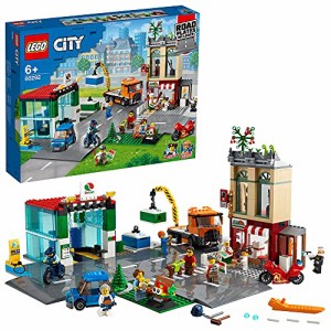 レゴ(LEGO) シティ レゴシティのタウンセンター　ロードプレート付 60292 おもちゃ ブロック プレゼント 家 おうち 男の子 女の子 6歳以