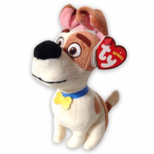 PETS ペット Ty Beanie Babies Mサイズ ぬいぐるみ (マックス) テリア 犬 主人公 マスコット プラッシュ 人形 子供 キッズ 映画 キャラク