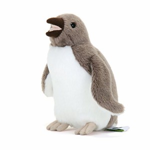 カロラータ イワトビペンギン ヒナ ぬいぐるみ (検針2度済み) 動物 [やさしい手触り] お人形 14.5cm×16.5cm×12cm