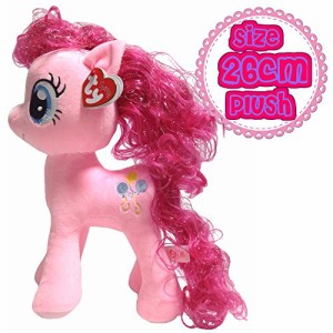 マイリトルポニー Ty Beanie Babies 26cm Lサイズ ぬいぐるみ (ピンキーパイ) ピンク マスコット My Littly Pony MLP グッズ ビーニーズ 