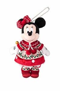 ミニーマウス ぬいぐるみバッジ ディズニー クリスマス 2018 35周年 ディズニー お土産 東京ディズニーランド限定