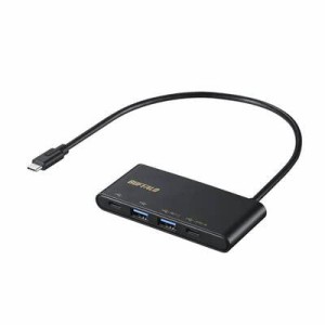 BSH4U500C1PBK(ブラック) USBハブ 30cm