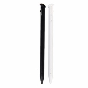 ノーブランド品New 3DS用 タッチペン 2本セット 白と黒