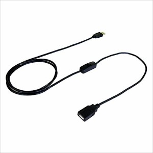 TIMELY USB充電専用ケーブル [ ON/OFFスイッチ搭載 ] USB・A(オス) - USB・A(メス) [ 30+70 cm ] USB-SWITCHCABLE