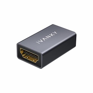 iVANKY HDMI 中継アダプター（4K@60Hz 18Gbps)ハイスピード 延長コネクター HDMIケーブル延長接続(メス - メス）