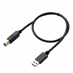 エレコム USB3.0ケーブル A-Bタイプ HDD用 1.0m ブラック DH-AB3N10BK