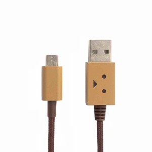 cheero DANBOARD USB Cable with Micro USB connector (25cm) 目が光る 充電/データ転送 ケーブル Android/Xperia/Galaxy/各種スマホ/タ