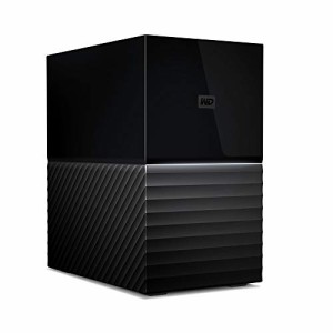 WD デスクトップHDD 8TB USB3.1 Gen 1 暗号化 RAID 0,1 バックアップ My Book Duo 2021EX / WDBFBE0080JBK-JEEX 3年